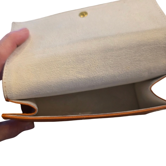 Tory Burch Orange Sunglasses Case - Picture 6 of 7